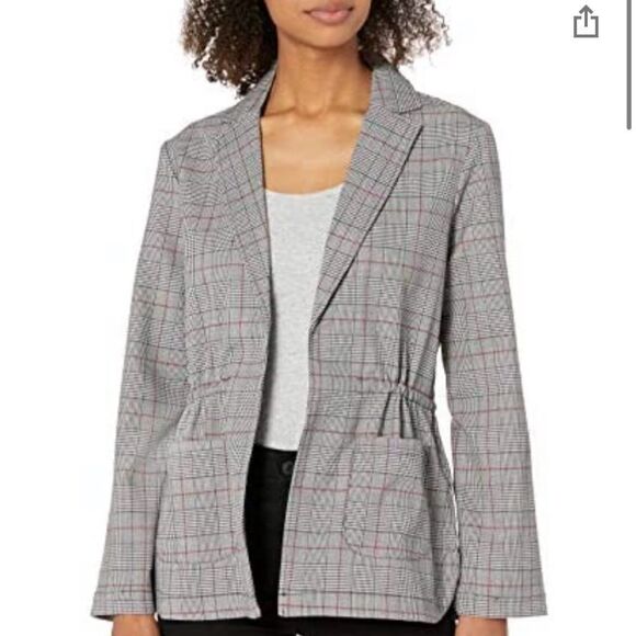 Jack Women's Plaid Blazer NWT. Just cinch it - Picture 1 of 3